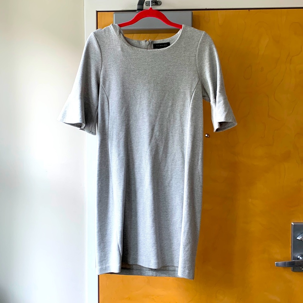 Business casual grey dress